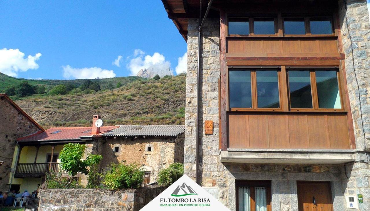 Casa Rural El Tombo La Risa Santa Maria de Valdeon Eksteriør bilde