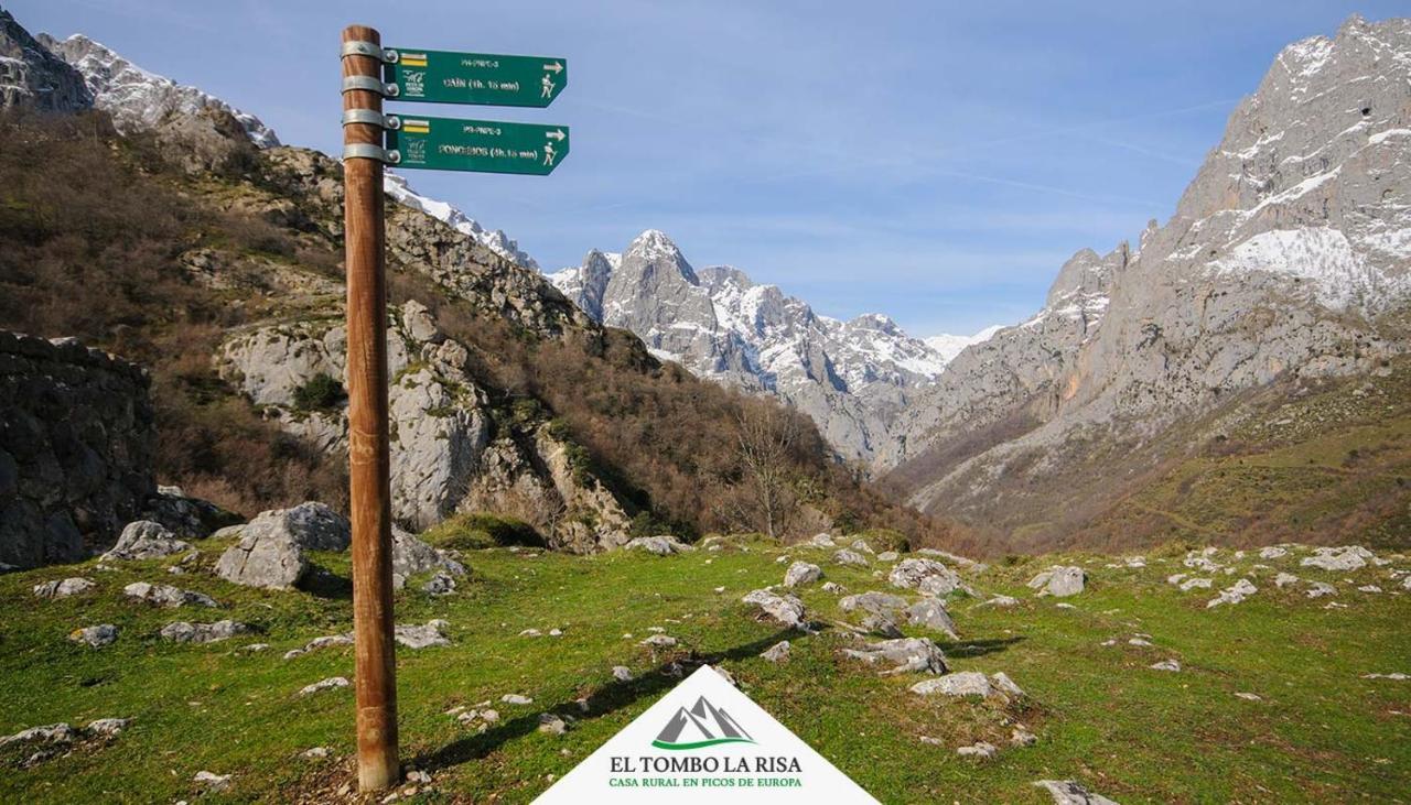 Casa Rural El Tombo La Risa Santa Maria de Valdeon Eksteriør bilde